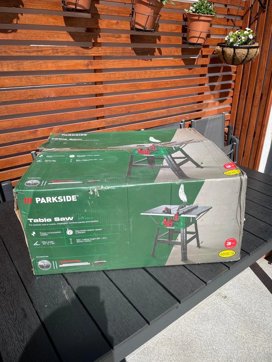 Table Saw BRAND NEW - Image 1