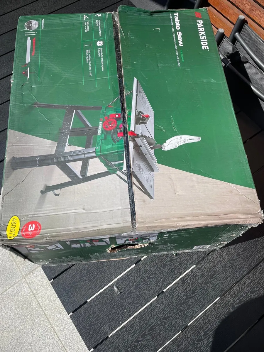 Table Saw BRAND NEW - Image 2