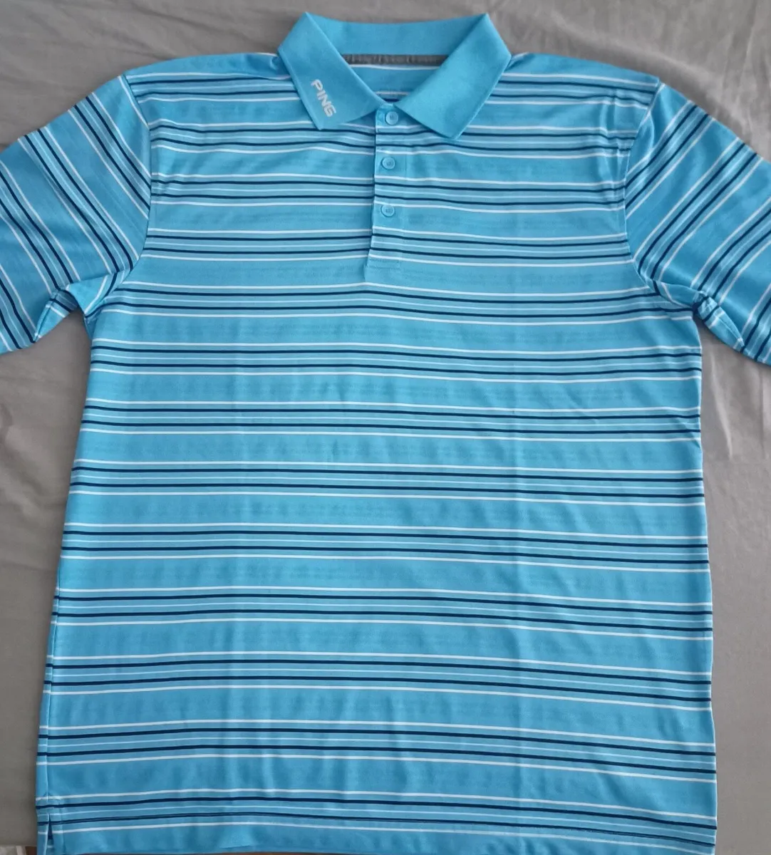 3 Branded Golf Polo Shirts - Image 1