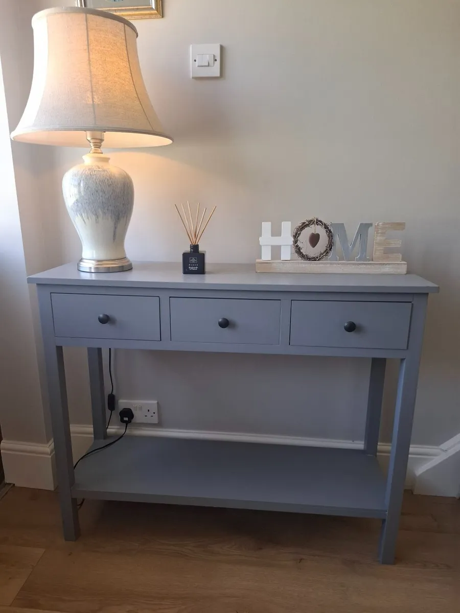 Grey console table - Image 1