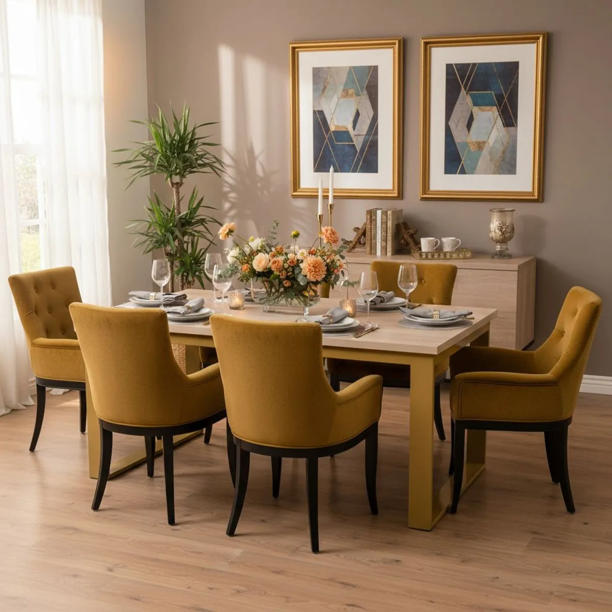 Valanis Extendable Dining Table 120 x 80 + 40 cm - Image 2