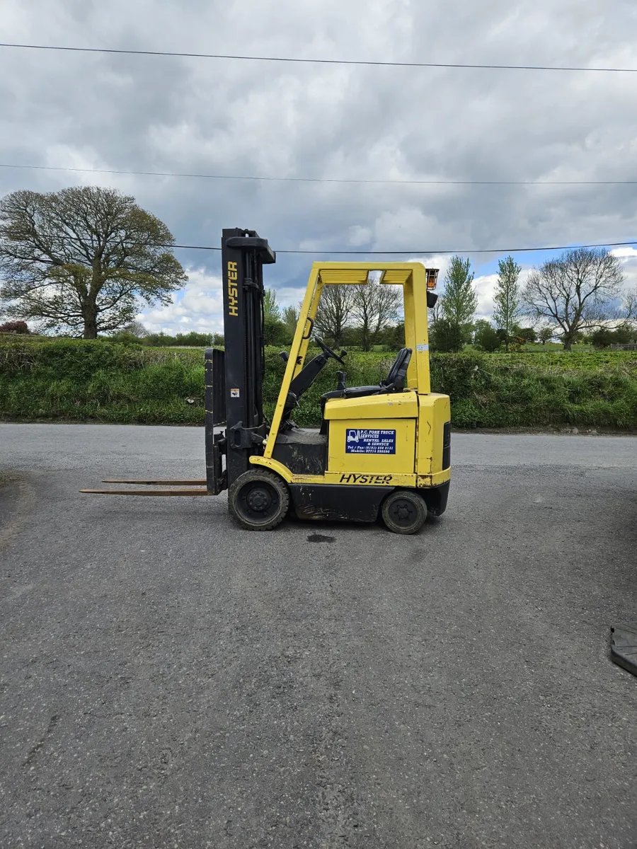Electric Hyster forklift 2 ton - Image 1
