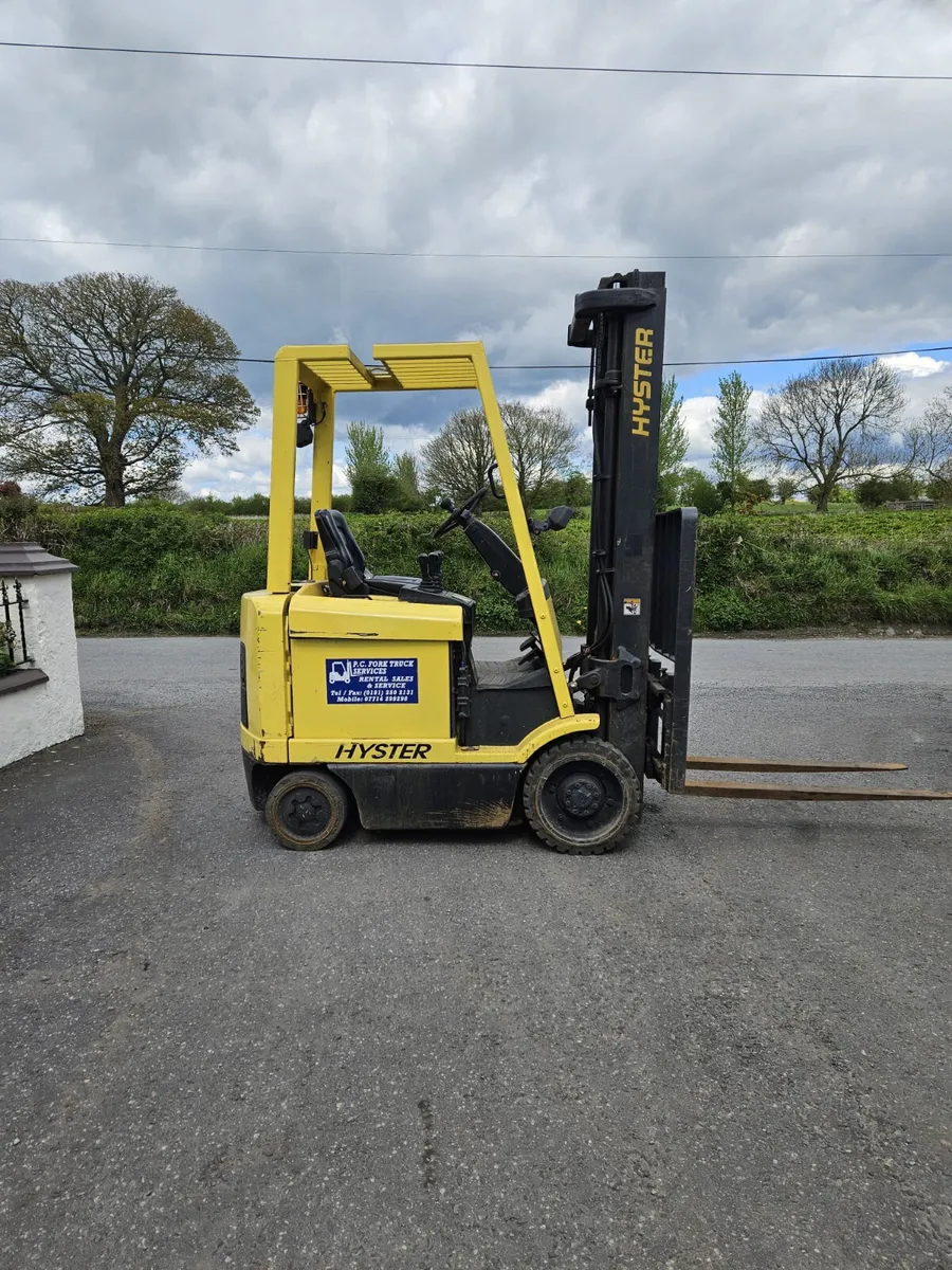 Electric Hyster forklift 2 ton - Image 3