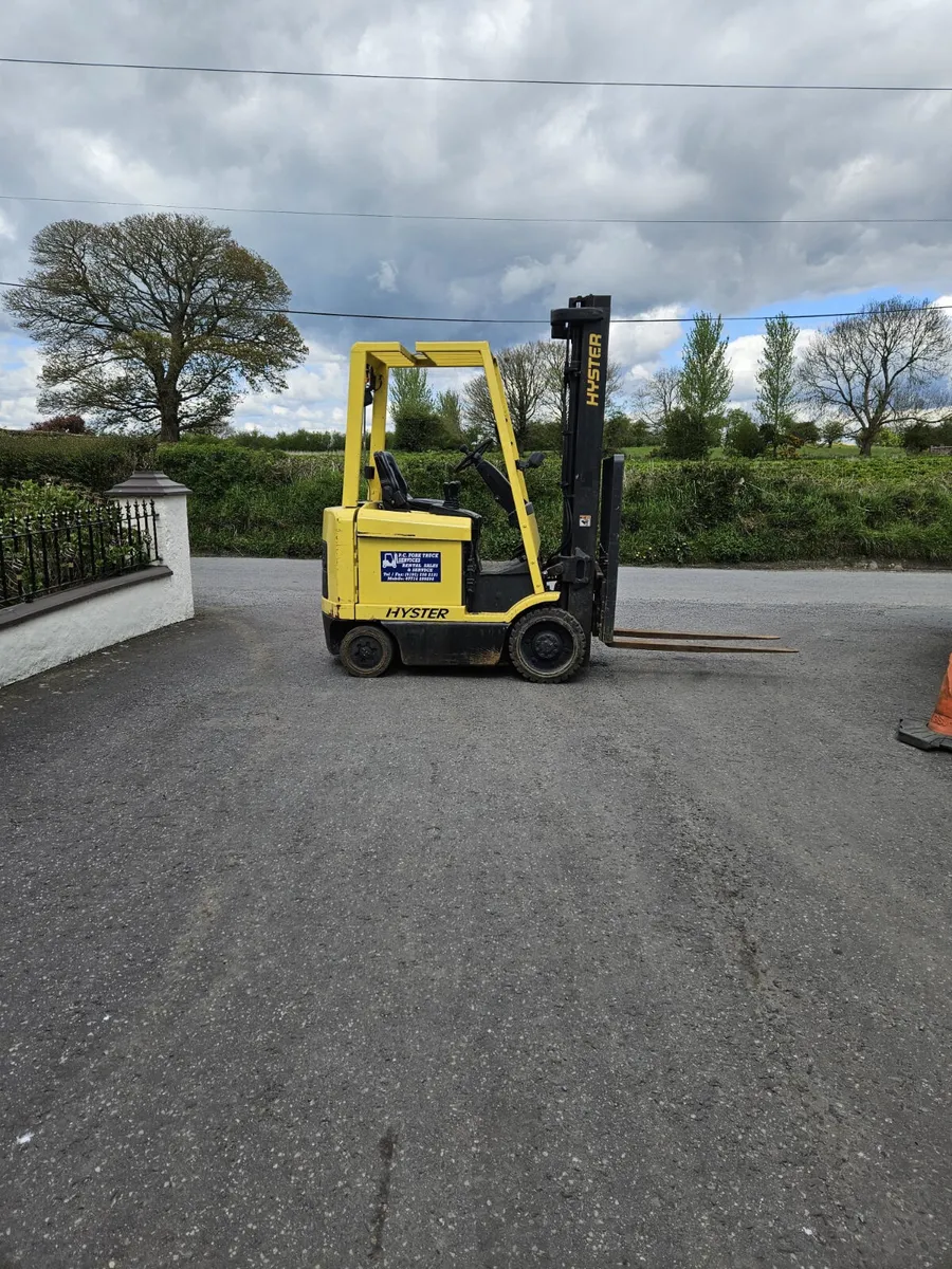 Electric Hyster forklift 2 ton - Image 4