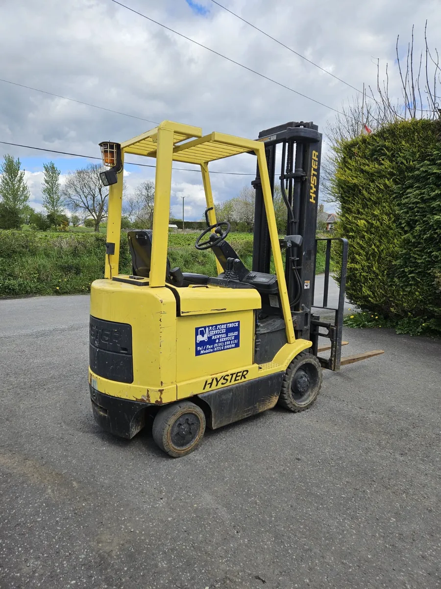 Electric Hyster forklift 2 ton - Image 2