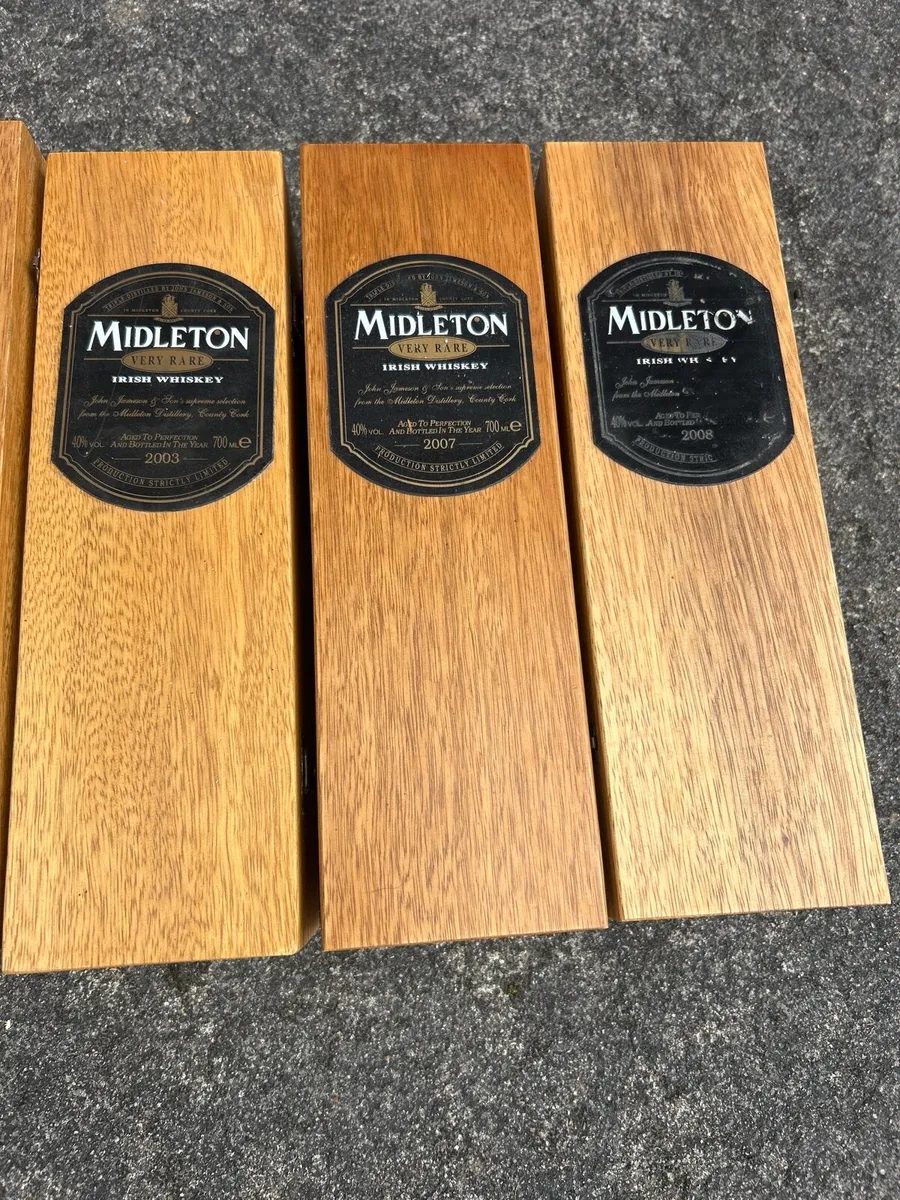 Middleton rare whiskey boxes - Image 4