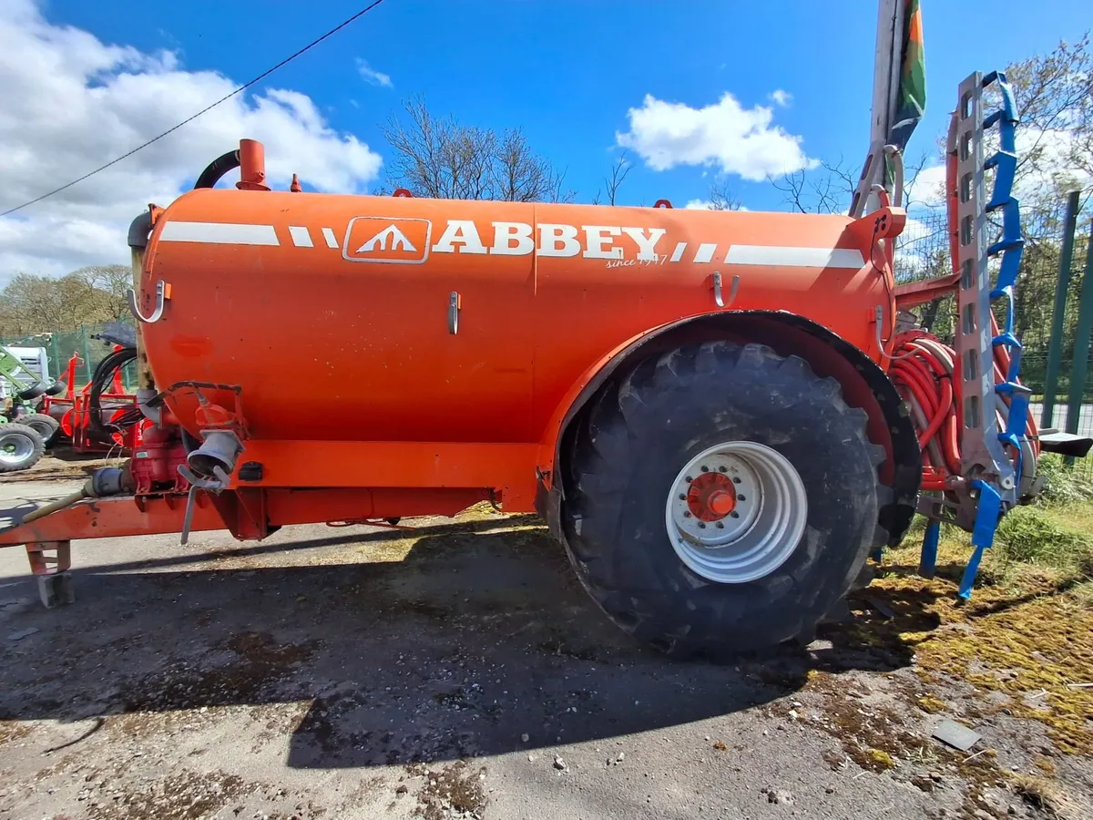 Abbey 2250 Slurry Tank c/w Mastek 7.5m Dribble Bar - Image 1