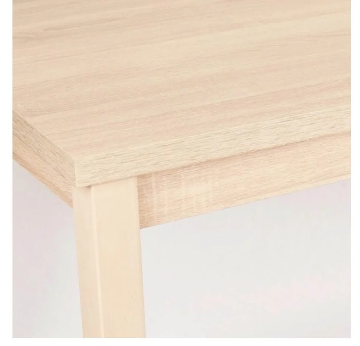 Harlen Extendable Dining Table 120x70cm +40cm - Image 3