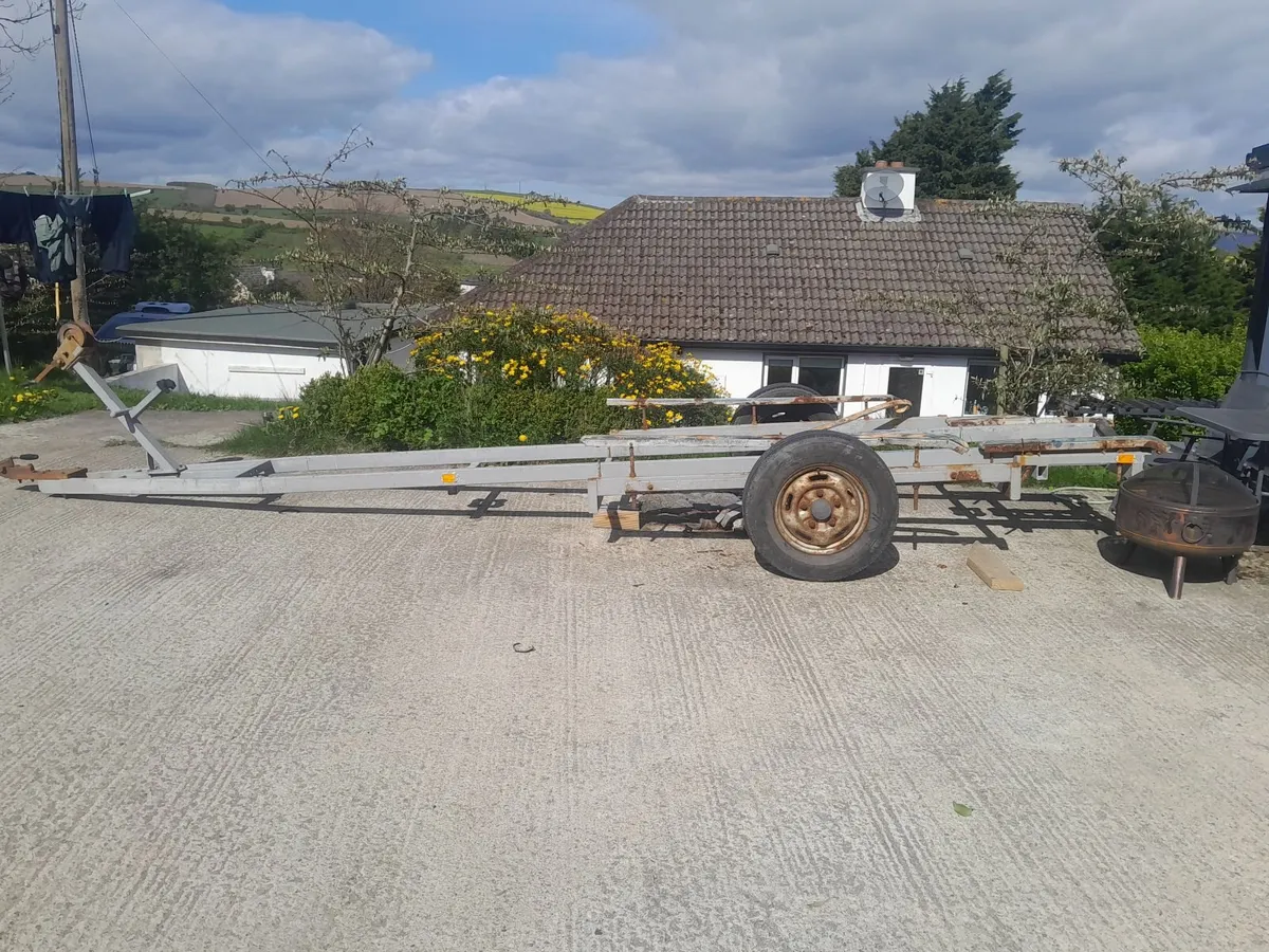 boat trailer - Image 1