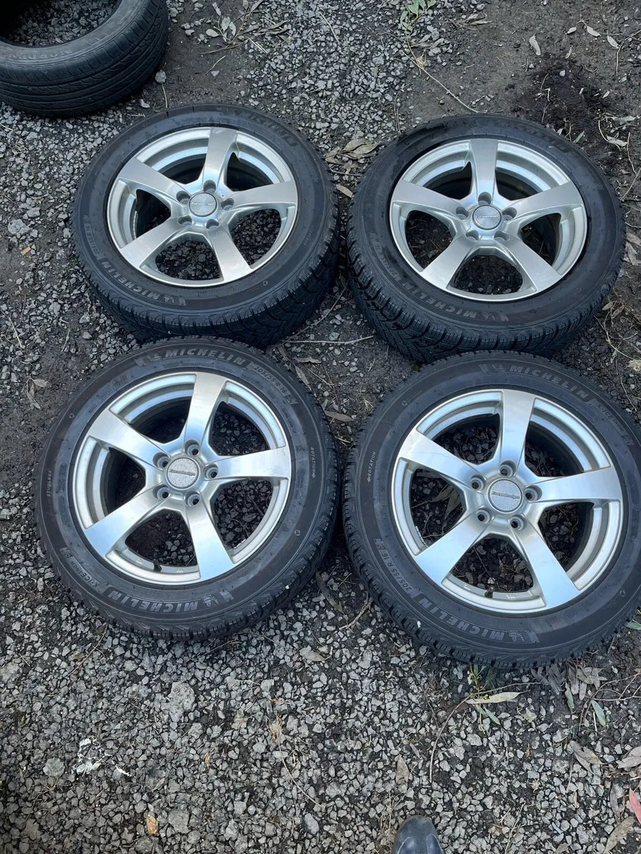 16’ VW Golf Caddy 5x112 alloy wheels - Image 1