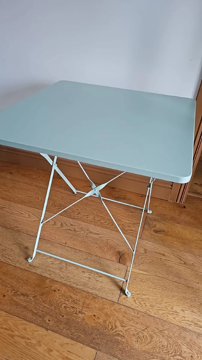 Folding Metal Desk/Table - Image 1