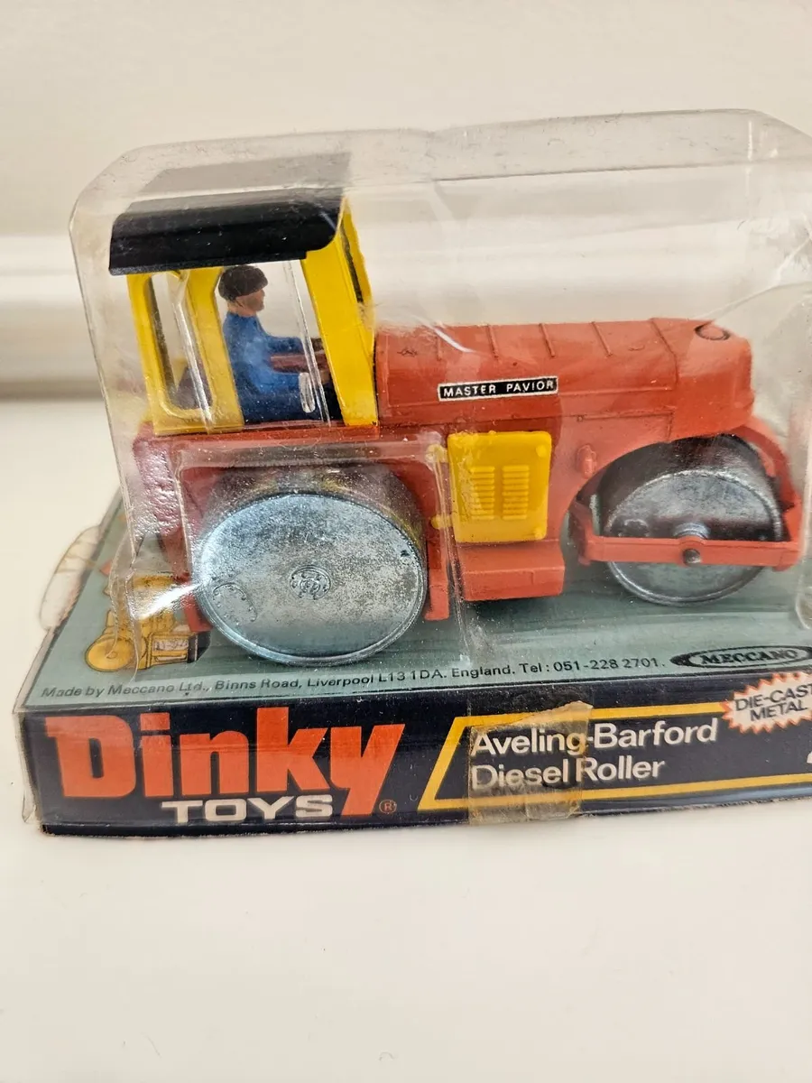 Dinky 1970's Barford Diesel Roller - Image 2
