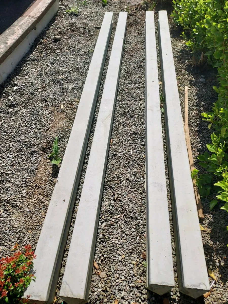 Concrete fence posts and Panels - Image 2