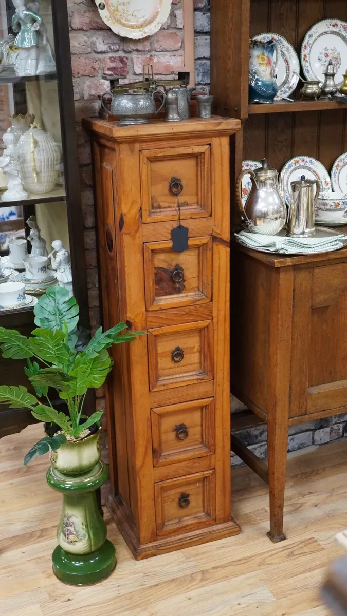 Mexican Pine Chest of Drawers - Image 1
