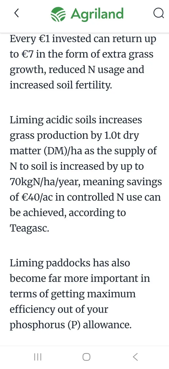 Lime spreading - Image 4