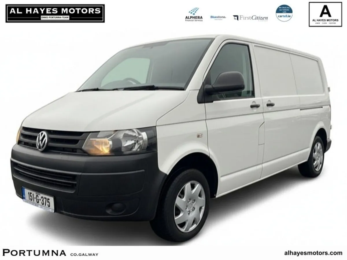 Volkswagen Transporter LWB 2.TDI 102BHP *PRICE + V - Image 1