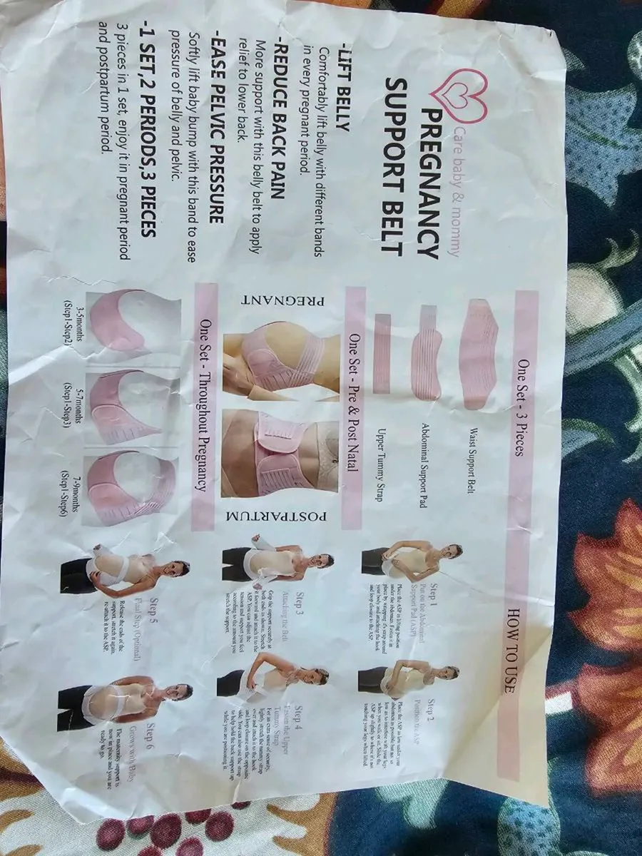 Pregnancy support belt - Image 2
