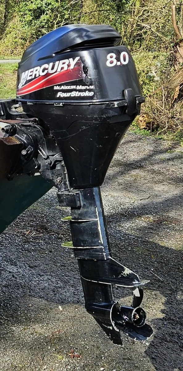 Mercury 8hp outboard engine - Image 3