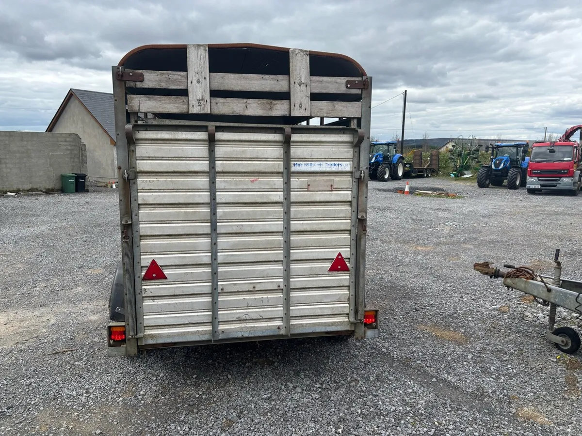 10x5 Ivor Williams livestock trailer - Image 3