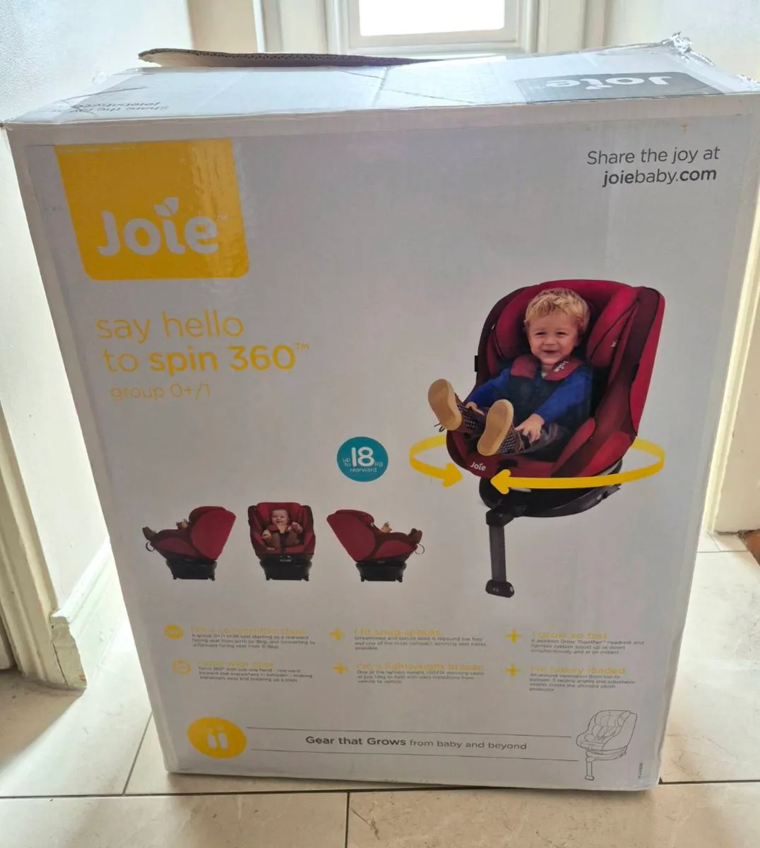 Joie 360 Spin Carseat - Image 2