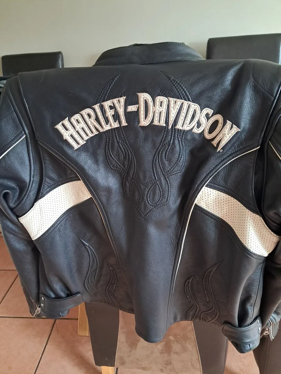 HARLEY DAVIDSON LADIES JACKET size 14 - Image 2