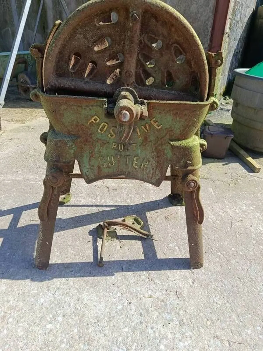 Turnip Cutter Antique - Image 2