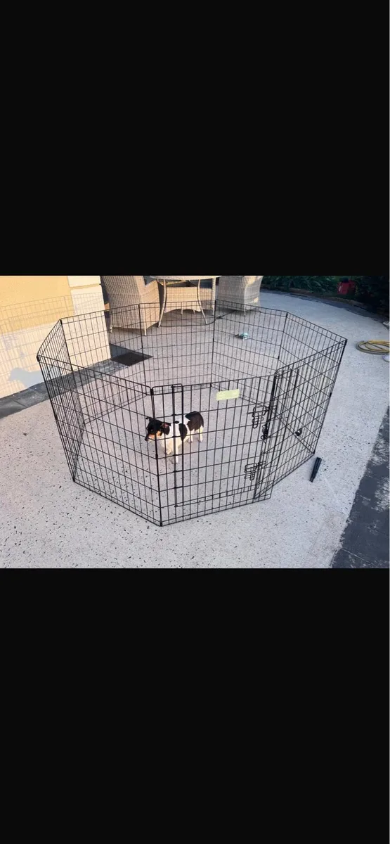 Dog crate & pen - Image 1