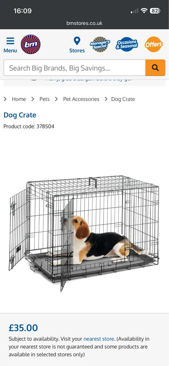 Dog crate & pen - Image 3