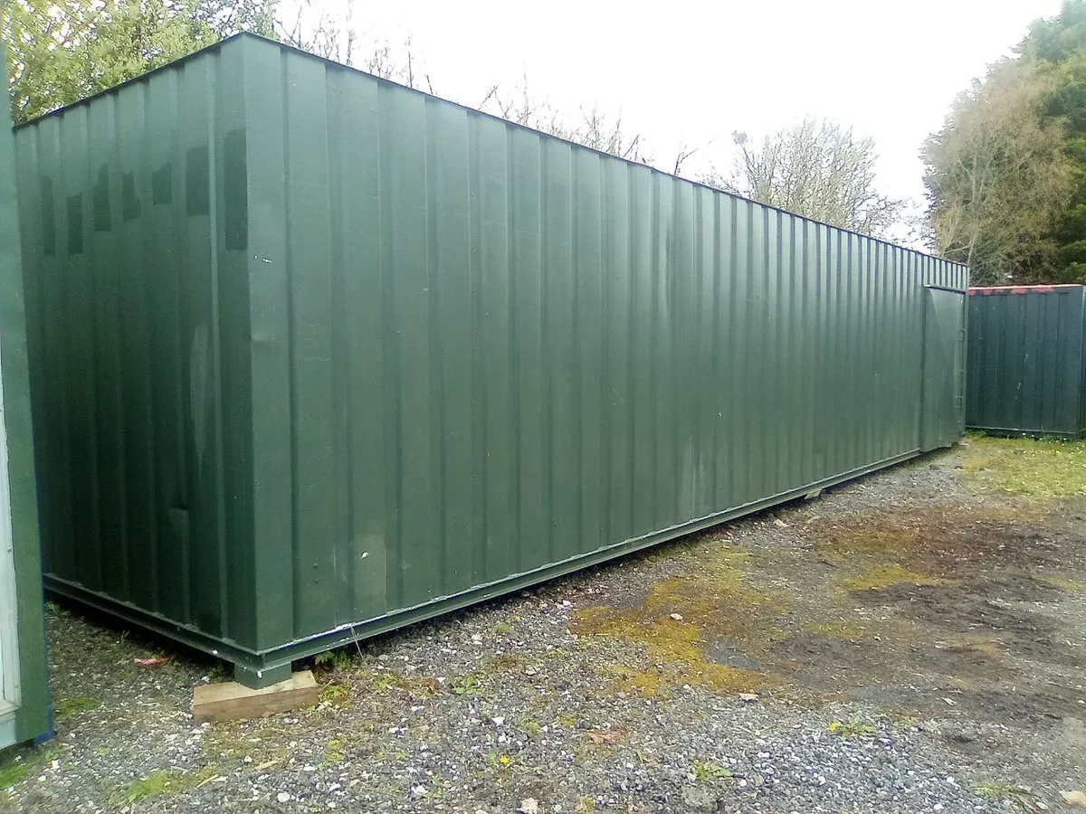 Canteen container unit 40ft x 10ft - Image 1