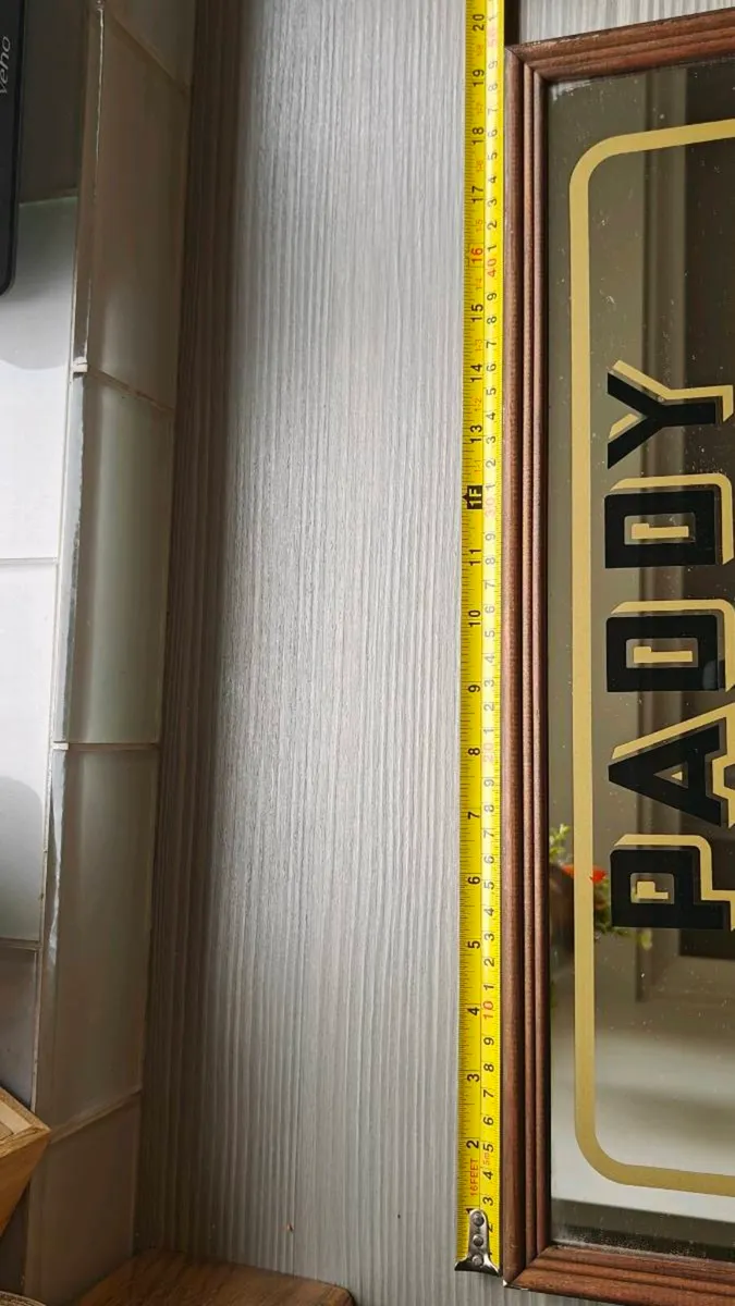 Vintage Paddy Irish whiskey mirror - Image 4