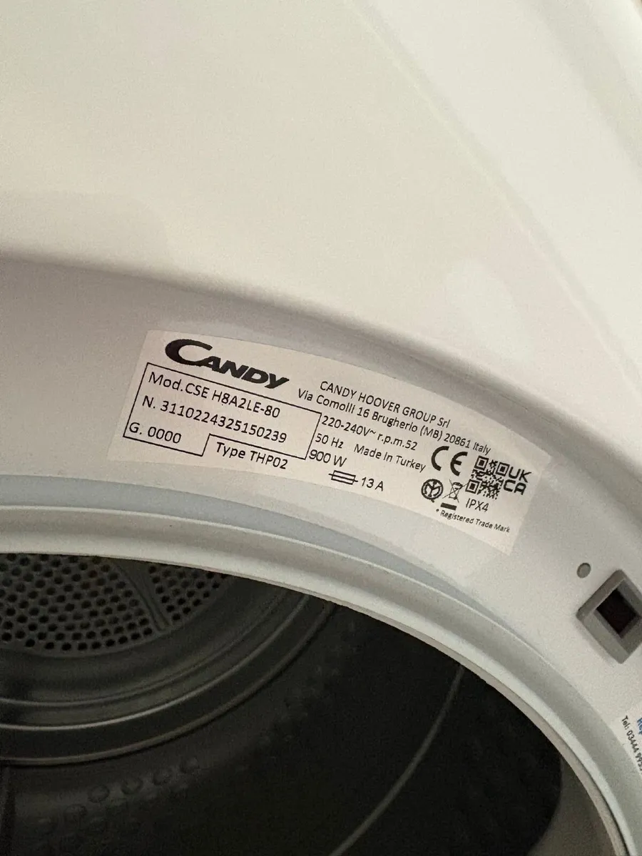 Candy tumble dryer( heat pump) - Image 3
