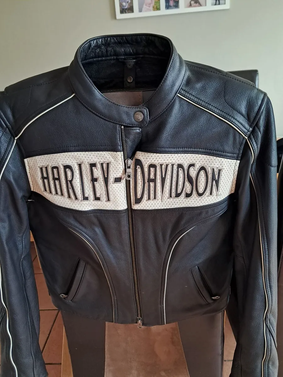 HARLEY DAVIDSON LADIES JACKET size 14 - Image 1