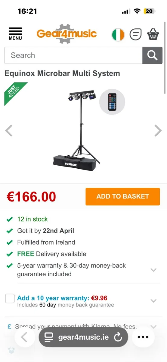 DJ Equinox Microbar Multi System - Image 4