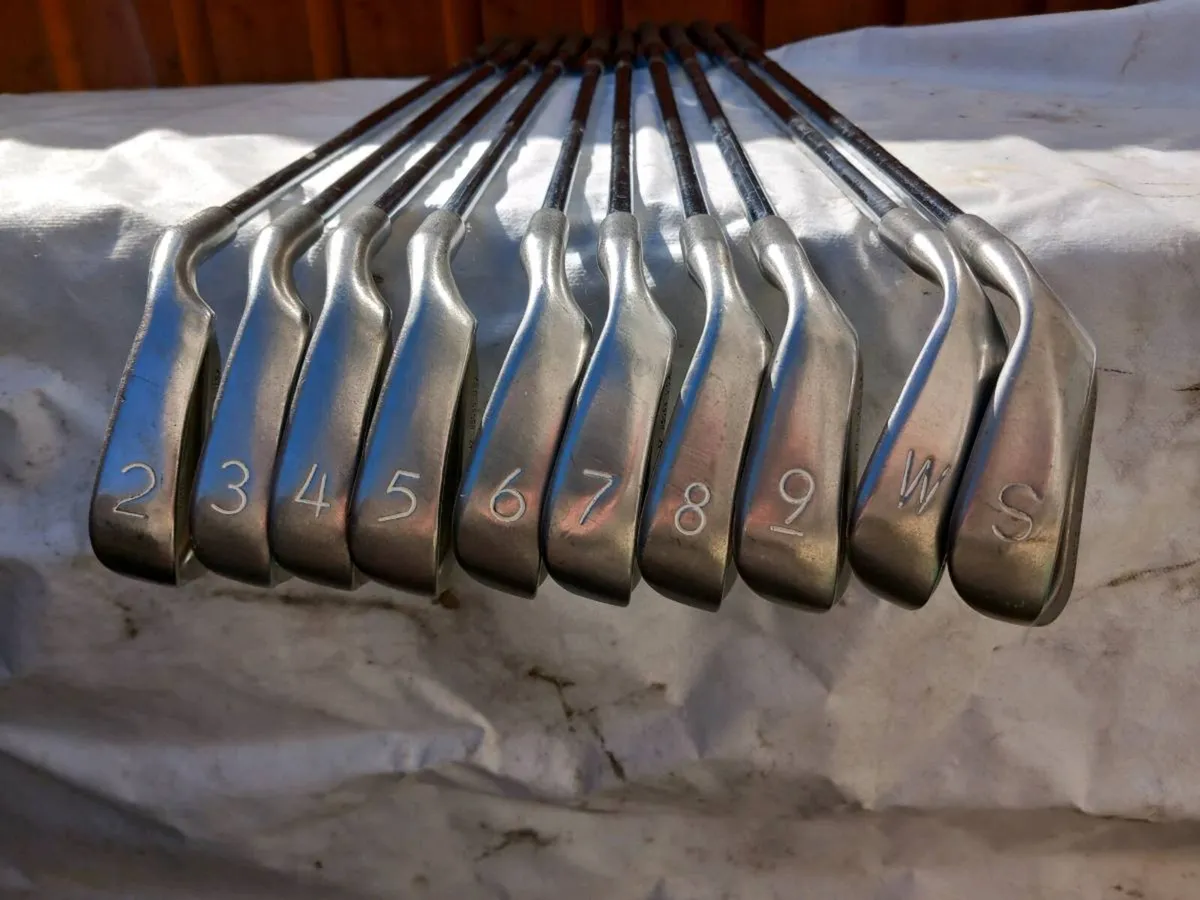 Ping golf irons.  Right handed clubs. - Image 1