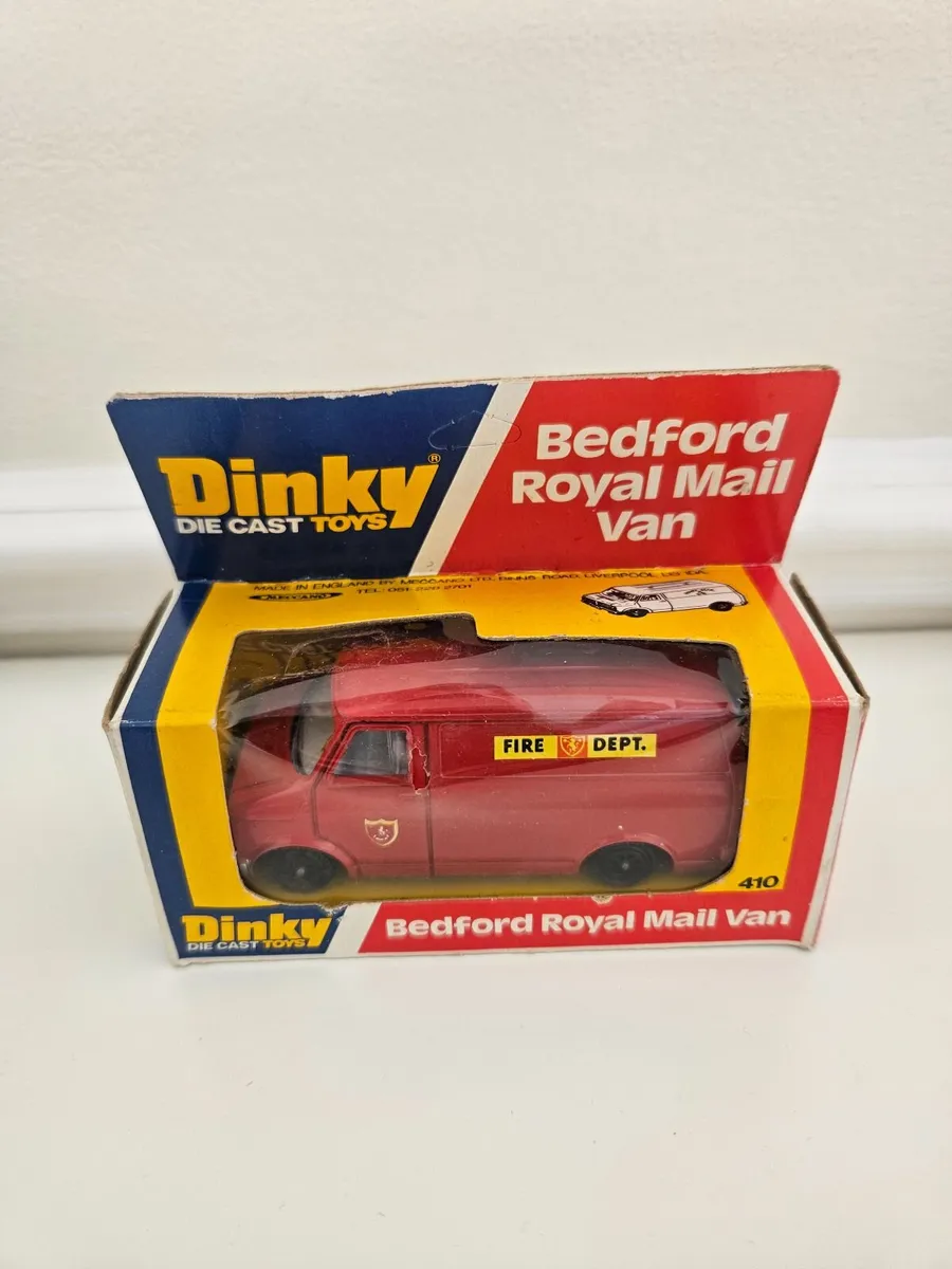Dinky 1970's Bedford Fire Service Van - Image 1