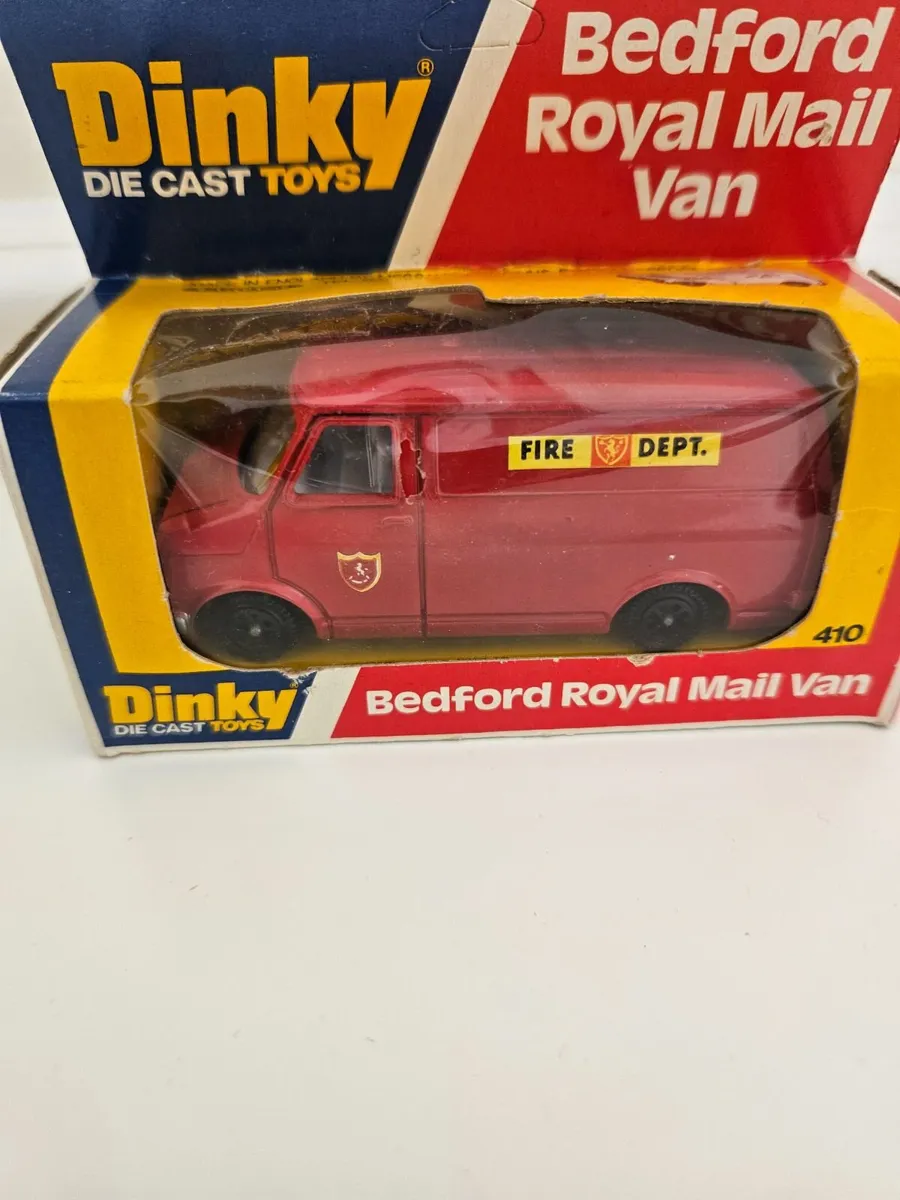 Dinky 1970's Bedford Fire Service Van - Image 4