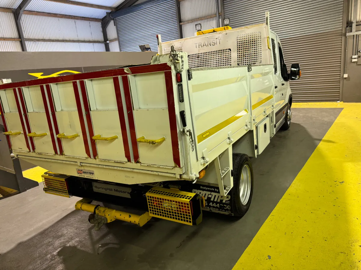 2018 Ford Transit Crew cab Tipper 7 Seater NO VAT - Image 4