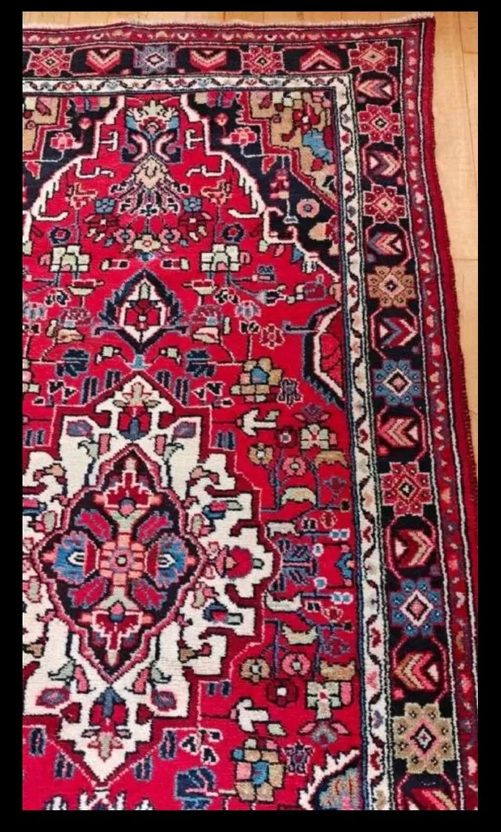 12ft Long Perser Mehradan Hand Knotted Runner Rug - Image 3