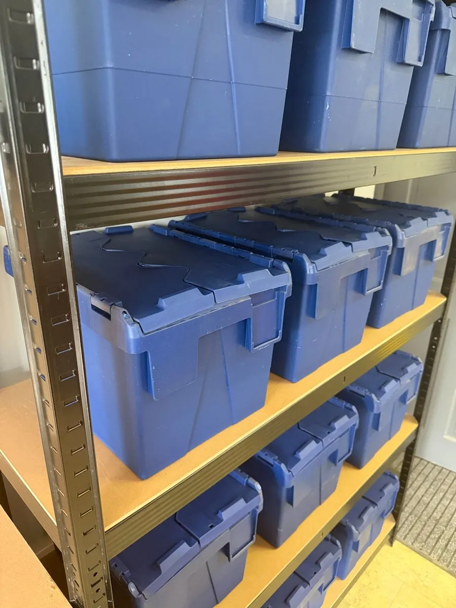 Garage shelving & storage boxes - Image 2