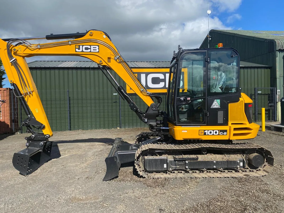 NEW JCB 100C-2 PRO MIDI DIGGER YEAR 2026 - Image 1