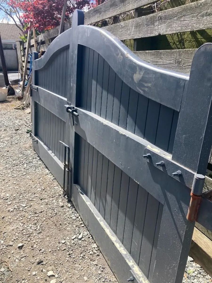 Teak Gates (Second hand) - Image 3