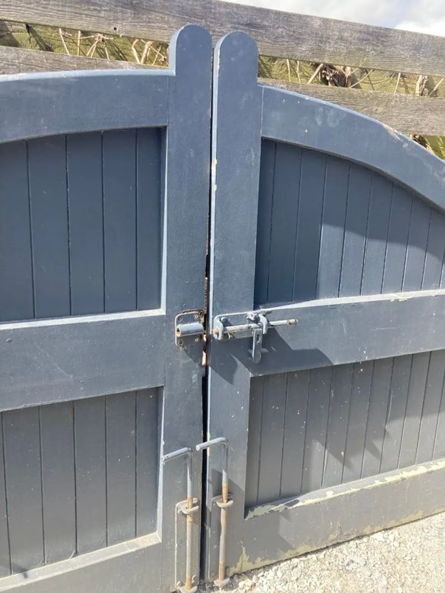 Teak Gates (Second hand) - Image 4