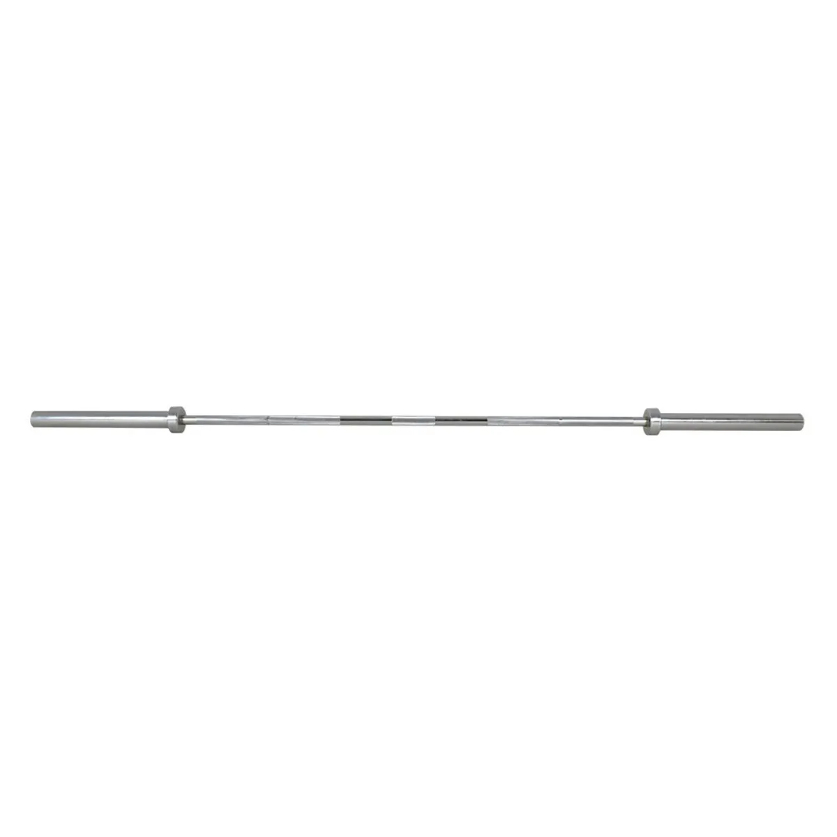 7 Foot 20KG Olympic Barbell with Spring Collars - Image 3
