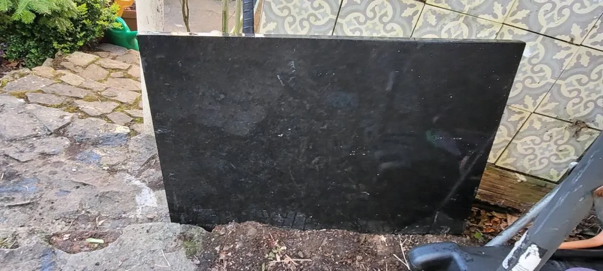 Black marble slab - Image 2