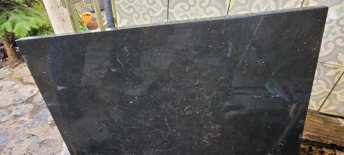 Black marble slab - Image 3