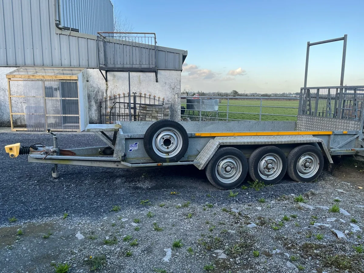 Ifor Williams plant trailer - Image 2