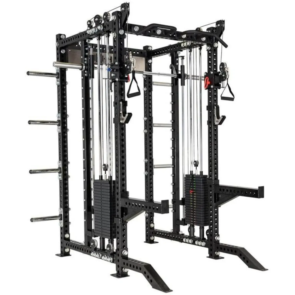 Collosus Multigym: Squat Rack Cable Machine Smith - Image 3