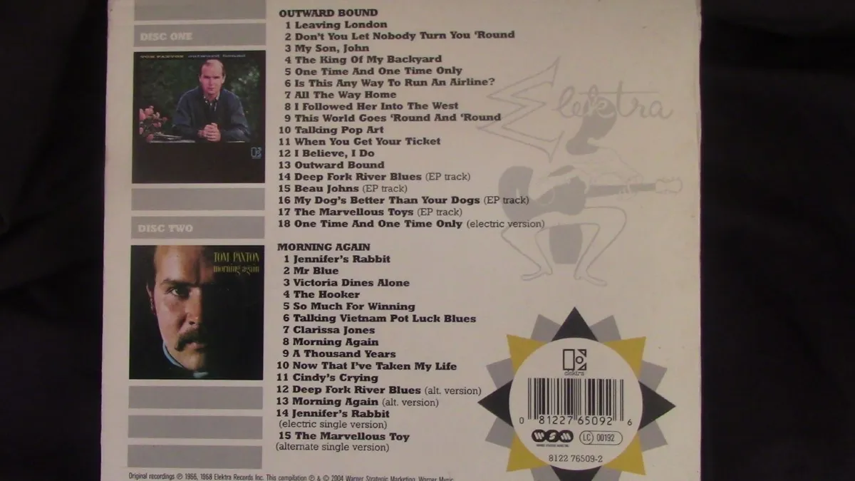 Tom Paxton - Outward Bound & Morning Again (2 x CD - Image 2