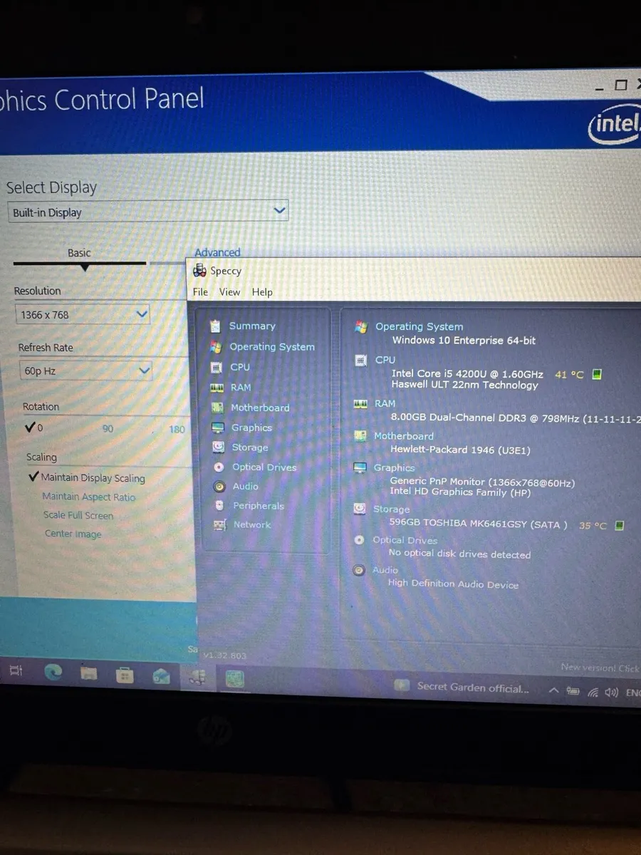 Hp i5 laptop for 80 - Image 3