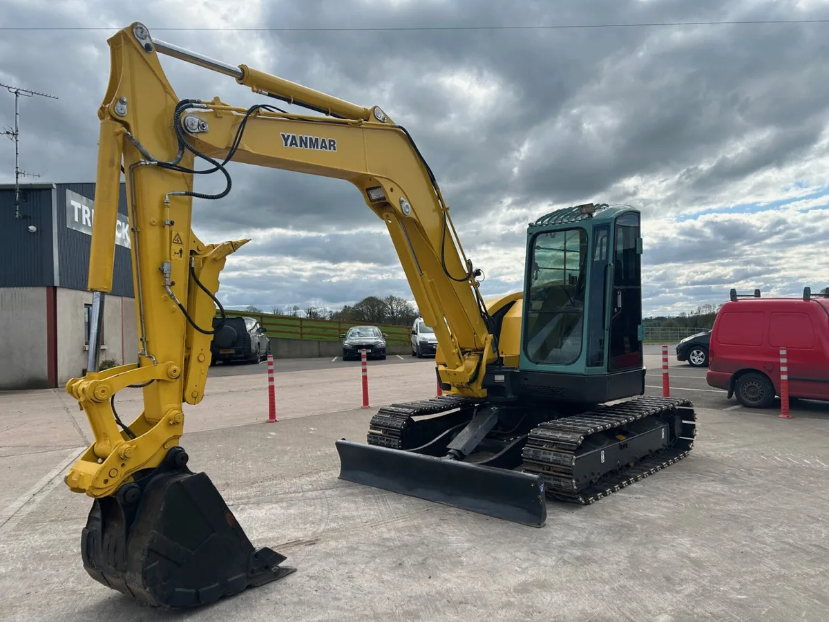 2013 Yanmar VIO80  (8 Tonne) C/W New Rubber Pads - Image 4
